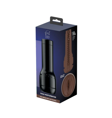 Kiiroo Feel Stroker — Dark Brown 200 x 84 mm - KR2342