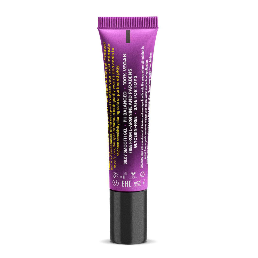 Wicked Sensual Care Awaken Clitoral Massaging Gel, 0.5 oz - WS-90805