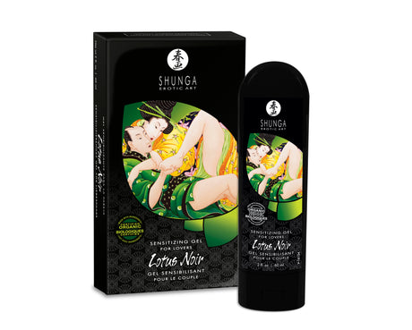 Shunga Lotus Noir Sensitizing Gel — 2 fl. oz. (60 ml) - SHU5600