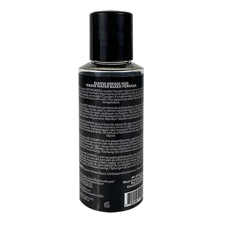 Elbow Grease H2O Maxxx Water-Based Lubricant — 2.4 oz - H2OM02