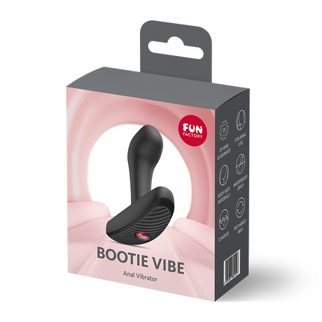 Bootie Vibe Anal Vibrator - Black