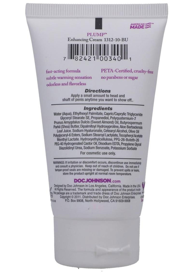 Plump Enhancement Cream for Men - 2 Oz. - Boxed by Doc Johnson