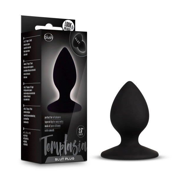Temptasia - Slut Plug - Black by Blush
