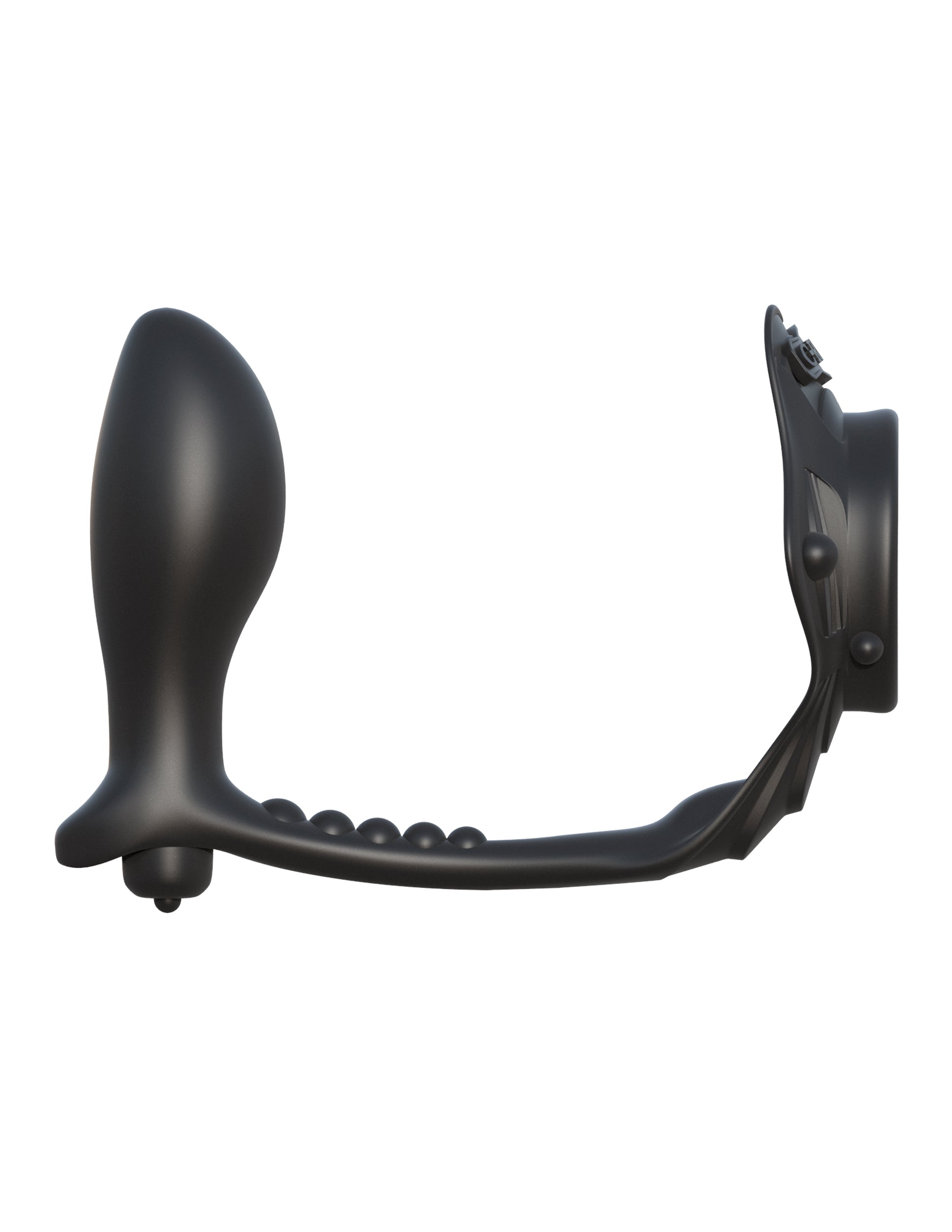 Fantasy C-Ringz Rock Hard Ass Gasm - Black by Pipedream