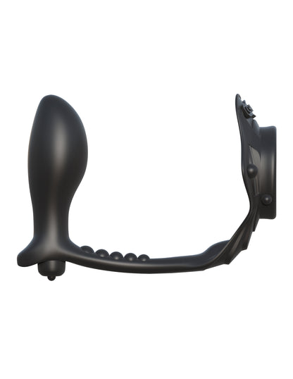 Fantasy C-Ringz Rock Hard Ass Gasm - Black by Pipedream