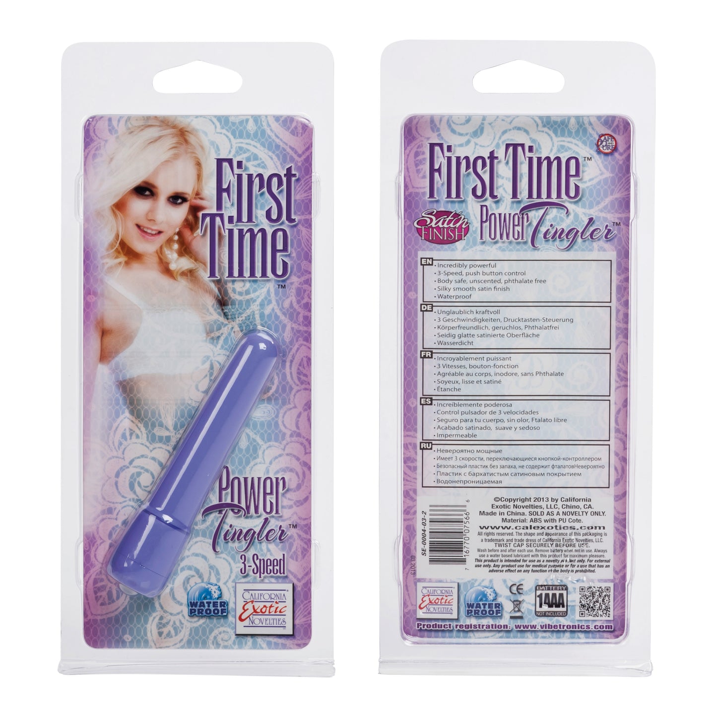 First Time Power Tingler - Purple by CalExotics