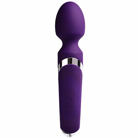 VeDO Wanda Rechargeable Wand Massager — Deep Purple - VI-W0113