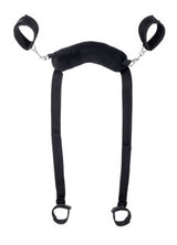 Sportsheets Signature Sex Sling — Black, Adjustable Straps & Detachable Cuffs - SS68114
