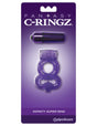 Pipedream Infinity Super Ring — Vibrating C-Ring (Purple) - PD5861-12