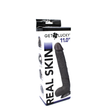 Viben Get Lucky Real Skin 11-inch Dual-Layer Dildo, Dark Brown - VB-GL-3229