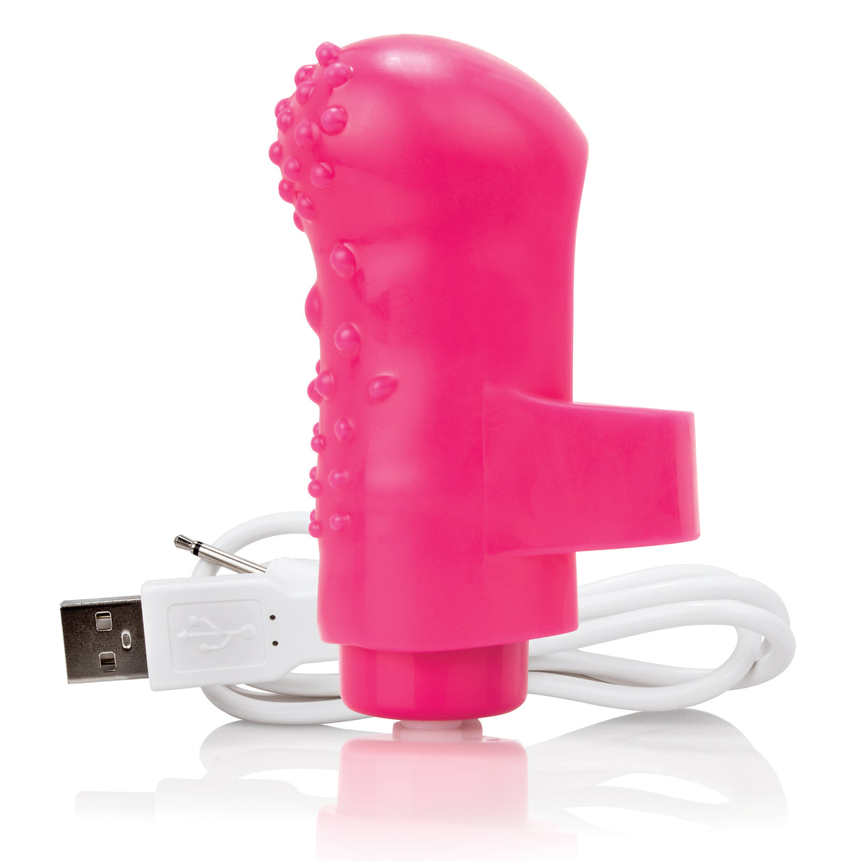 Screaming O Charged Fingo Rechargeable Finger Vibe, Pink - AFNG-PK-101E