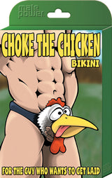 Male Power Choke the Chicken Bikini — One Size (Black) - MP-PAK725BKOS