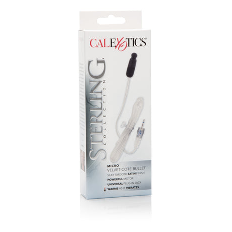 Sterling Collection Micro Velvet-Cote Bullet by CalExotics