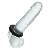 CalExotics Alpha Liquid Silicone Beaded Optimum Ring — 1 in Black - SE1491052