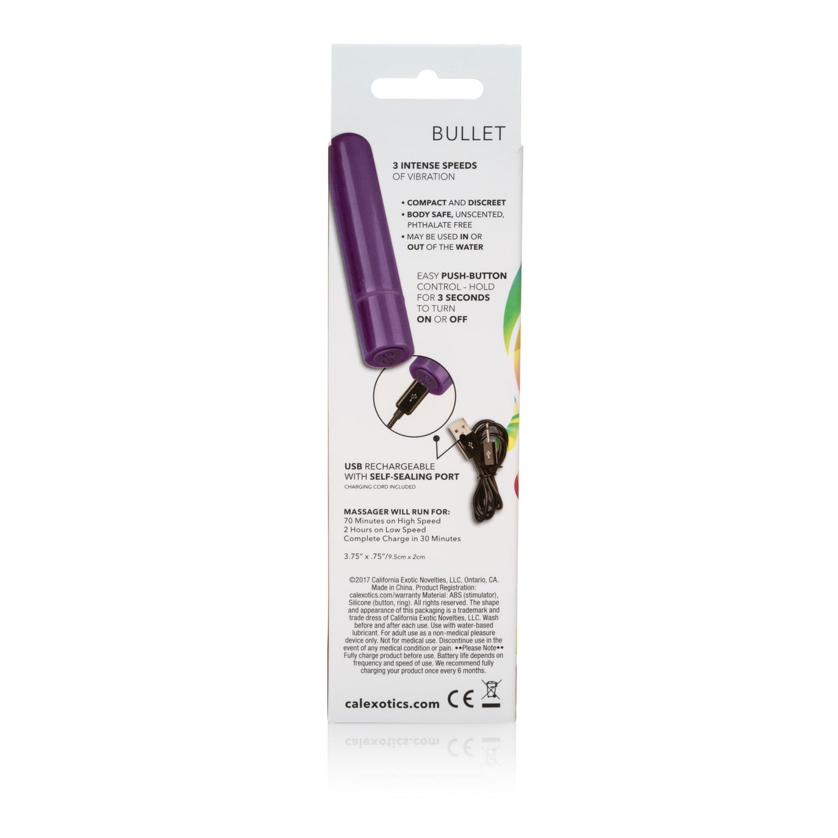 CalExotics Tiny Teasers Bullet Vibrator - SE0038153