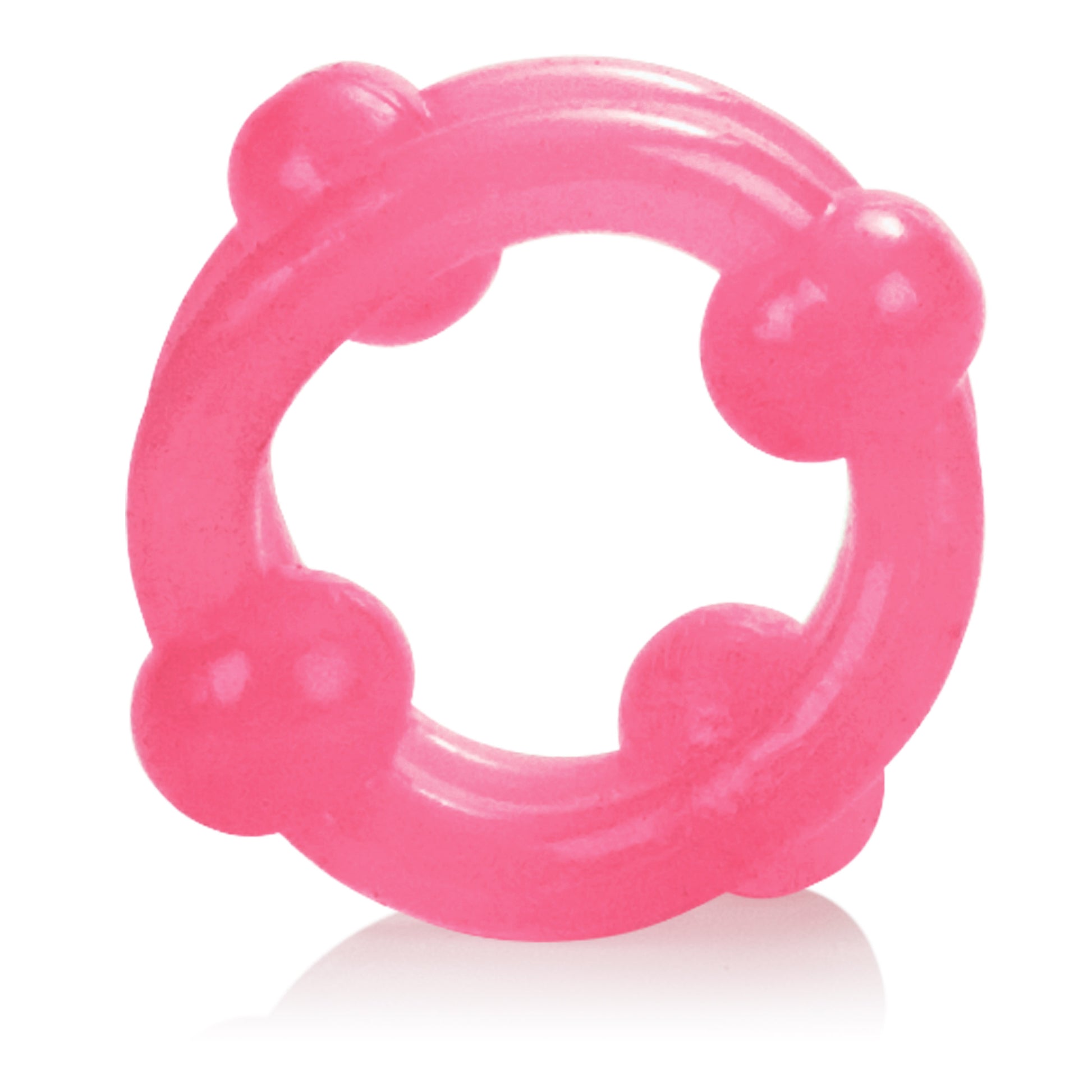 Island Rings - Double Stacker - Pink by CalExotics