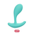 Honey Play Box OLY 2 App-Enabled Wearable Vibrator — Blue - H-WE-22-964LB