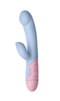 Femme Funn Ffix Rabbit Vibrator — Light Blue, Battery Operated - FF-4003-09