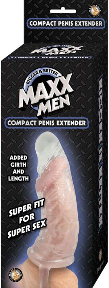 Maxx Men Compact Penis Sleeve - Clear by Nasstoys