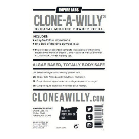 Clone- a- Willy Molding Powder Refill - 3.3 Oz. by Clone-a-Willy