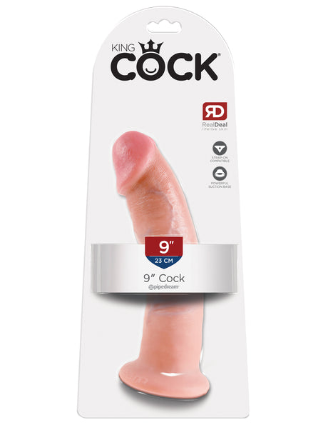 Pipedream King Cock 9-Inch Realistic Dildo — Flesh - PD5504-21