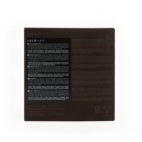 Lelo HEX Respect XL Condoms, 36 Pack - LO5020