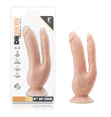 Dr. Skin - 8 Inch Dp Cock - Vanilla