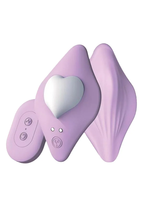 Icon Brands Ultra Panty Vibe I Heart You — Purple, 10 Speeds - IC4050
