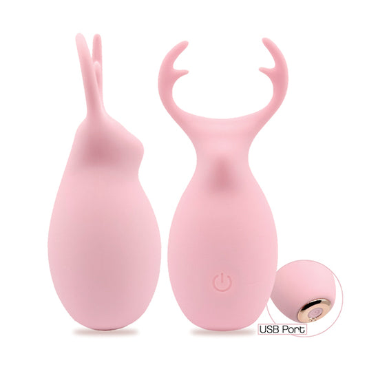 Icon Brands Buzzy Buddies Hello Dear Clitoral Stimulator — Pink - IC4030