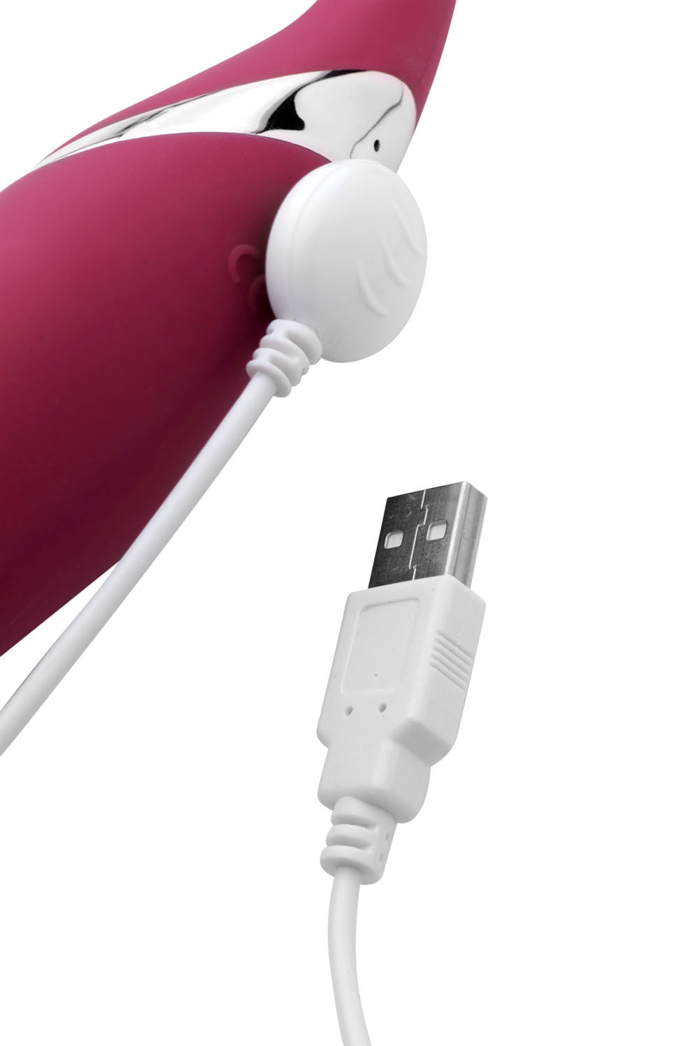 Shegasm Intense 2 in 1 Clit Stimulator - Pink by XR Brands