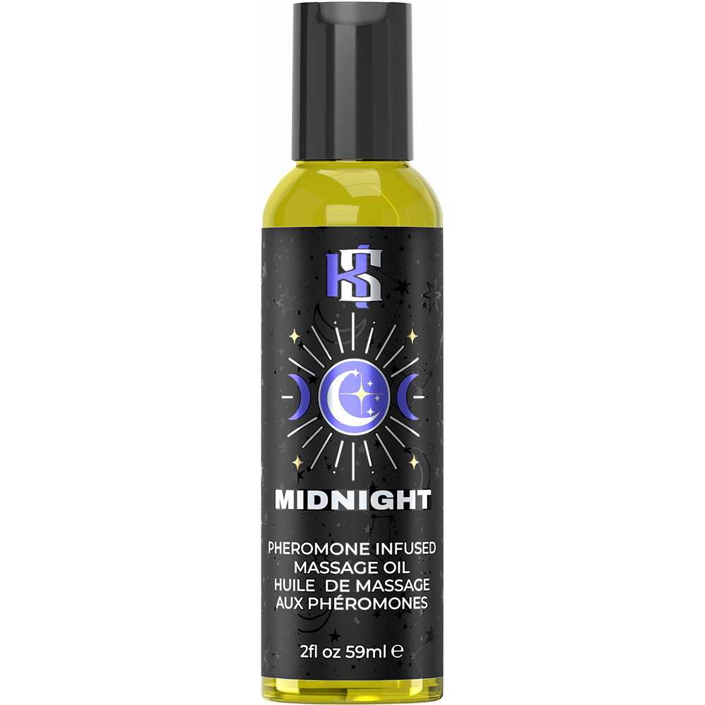 Kama Sutra Midnight Pheromone Massage Oil — 2 fl oz - KS13056