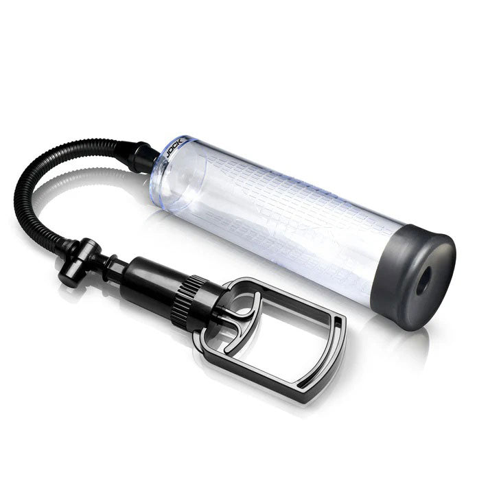 Curve Toys Amp Up Penis Pump with Pull Rod — Clear - JOCK-CN1031