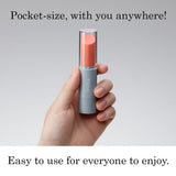 Iroha Stick Vibrator — Coral & Gray, Compact Waterproof - TN828