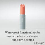 Iroha Stick Vibrator — Coral & Gray, Compact Waterproof - TN828