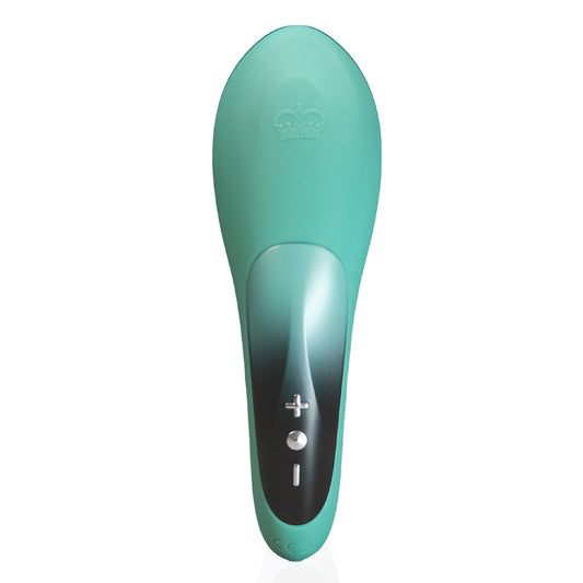 Hot Octopuss Pulse Queen Clitoral Wand — Oscillating, Green - HO1331
