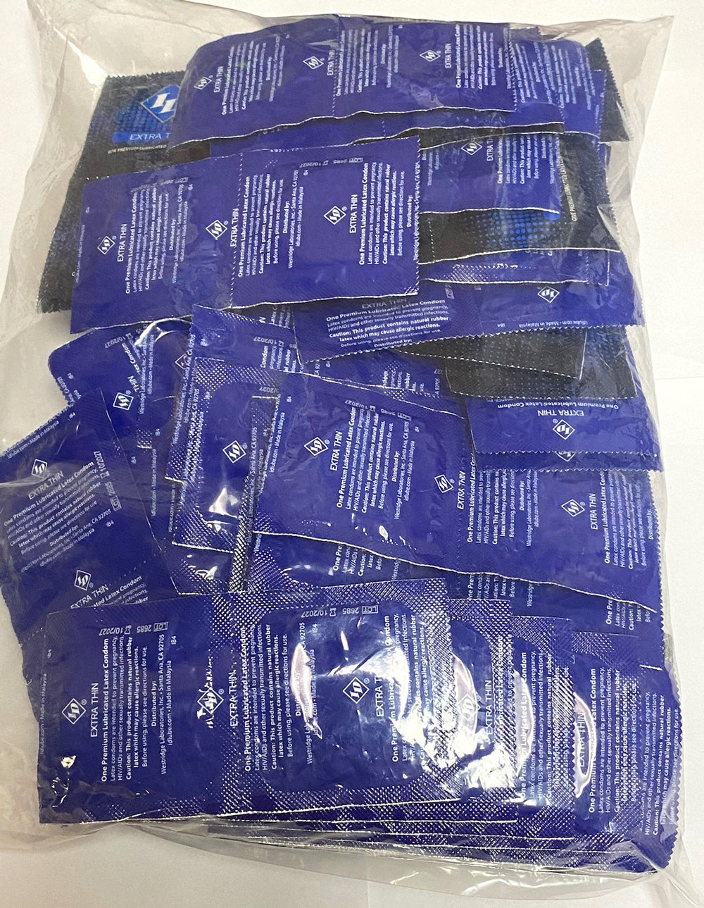 I.D. Lubricants ID Lubricants Extra Thin Condoms, 144-Pack - ID-DCXT01G5