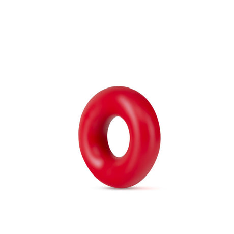 Blush Stay Hard Oversized Donut Cock Rings — Red - BL-00988
