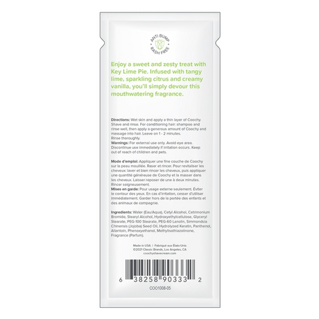 Coochy Oh So Smooth Key Lime Pie Shave Cream — .5 oz (15 mL) - HP1028