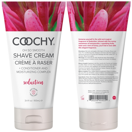 Coochy Seduction Shave Cream, 3.4 oz (100 mL) - COO1009-03
