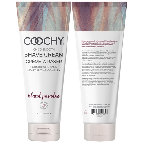 Coochy Cream Shave Cream — Island Paradise 7.2 oz - COO1005-07