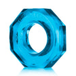 OXBALLS Humpballs Screw Cockring — Ice Blue (FLEXtpr) - OX-AJ1077-ICE