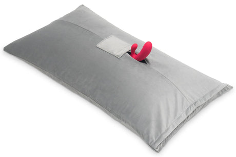 Liberator Humphrey Microvelvet Sex Toy Mount — Grey (King) - L7786