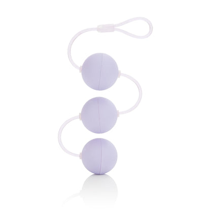 First Time Love Balls Triple Lovers - Purple by CalExotics