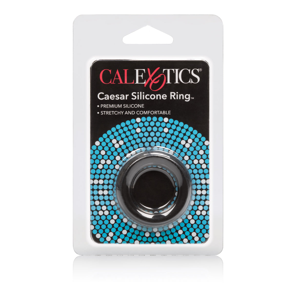 Caesar Silicone Ring - Black by CalExotics