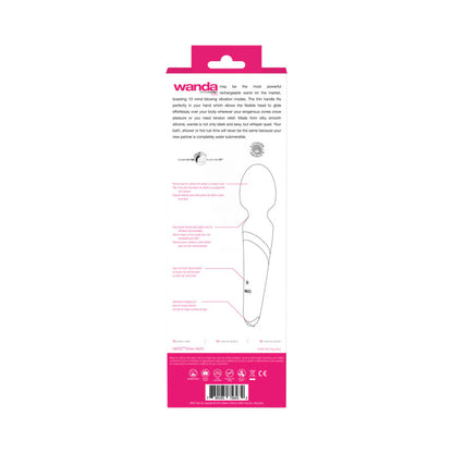 Wanda Rechargeable Wand - Foxy Pink by VeDO