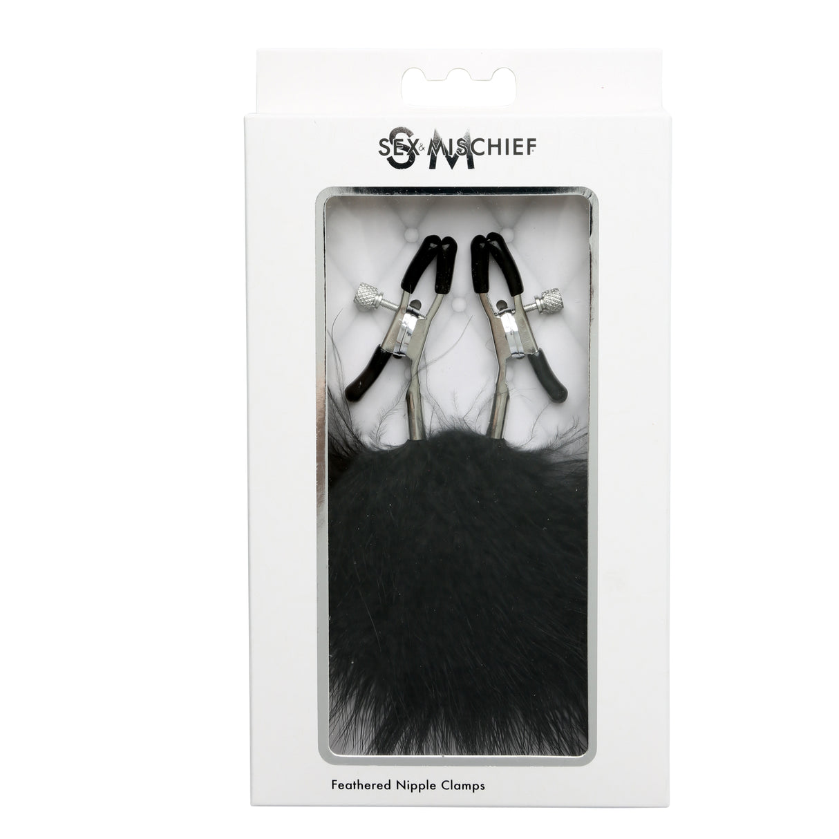 Sex and Mischief Feathered Nipple Clamps — Sportsheets - SS100-82