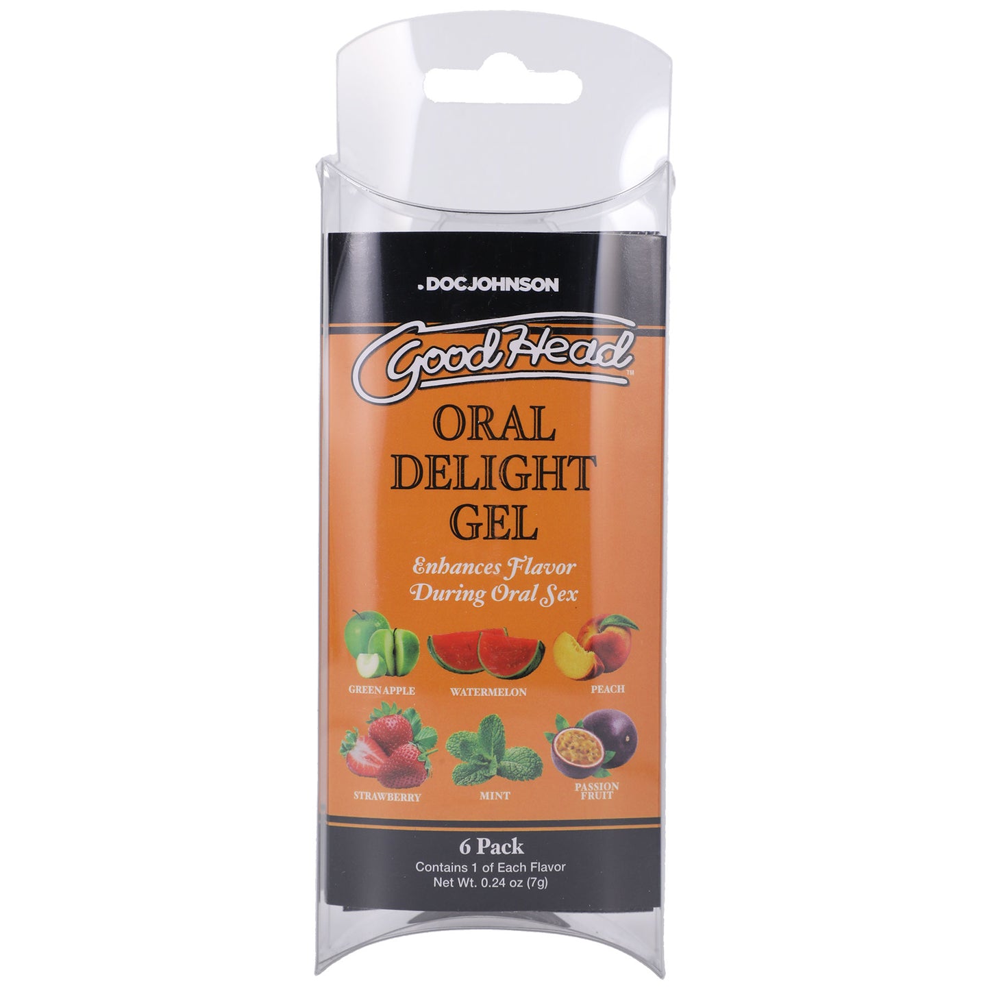 "Goodhead - Oral Delight Gel - 6 Pack - 0.24 Oz DJ1387-45-BX"