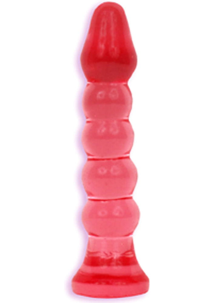 Crystal Jellie Anal Plug - Pink by Doc Johnson