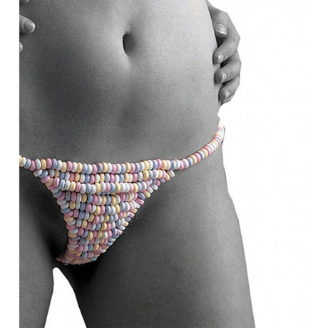 Hott Products Candy Edible G-String — One Size, Multi-Flavor - HTP-SFFD121