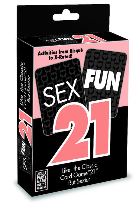 Little Genie Sex Fun 21 — Adult Card Game (56 Cards) - LG-BG076